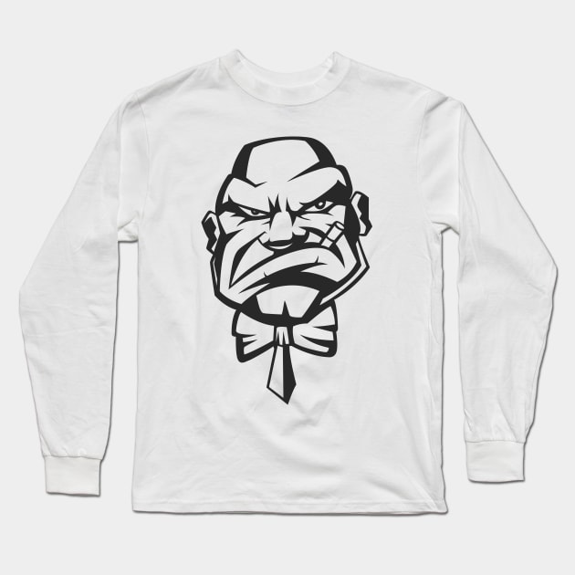 Boss rage Long Sleeve T-Shirt by Whatastory